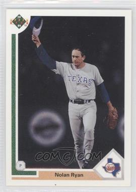 1991 Upper Deck - [Base] #345 - Nolan Ryan