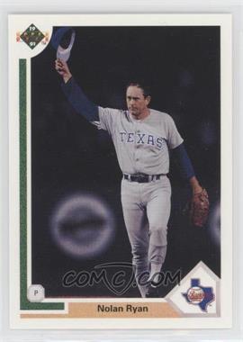 1991 Upper Deck - [Base] #345 - Nolan Ryan