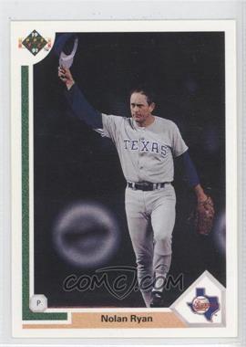 1991 Upper Deck - [Base] #345 - Nolan Ryan