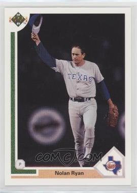 1991 Upper Deck - [Base] #345 - Nolan Ryan