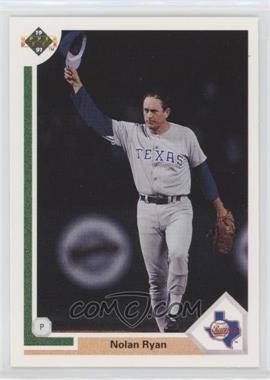 1991 Upper Deck - [Base] #345 - Nolan Ryan