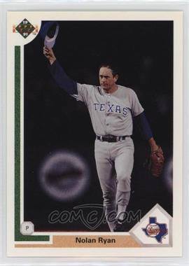 1991 Upper Deck - [Base] #345 - Nolan Ryan