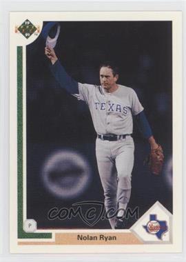 1991 Upper Deck - [Base] #345 - Nolan Ryan