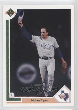 1991 Upper Deck - [Base] #345 - Nolan Ryan