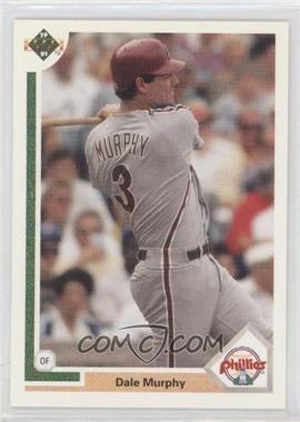 1991 Upper Deck - [Base] #447 - Dale Murphy