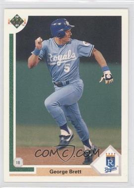 1991 Upper Deck - [Base] #525 - George Brett