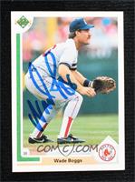 Wade Boggs [JSA Certified COA Sticker]