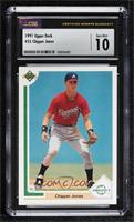 Top Prospect - Chipper Jones [CSG 10 Gem Mint]