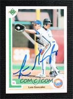 Luis Gonzalez [JSA Certified COA Sticker]