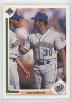 Ken Griffey (Posed with Ken Griffey Jr.) [EX to NM]