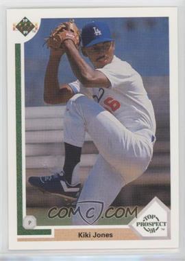 1991 Upper Deck - [Base] #59 - Top Prospect - Kiki Jones