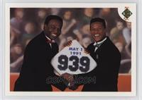 Stolen Base Leaders - Lou Brock, Rickey Henderson (May 1, 1991)