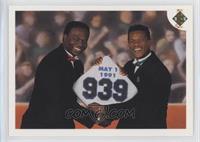 Stolen Base Leaders - Lou Brock, Rickey Henderson (May 1, 1991)