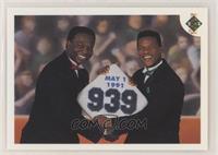 Stolen Base Leaders - Lou Brock, Rickey Henderson (May 1, 1991)