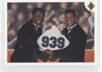 Stolen Base Leaders - Lou Brock, Rickey Henderson (No Date On Front)