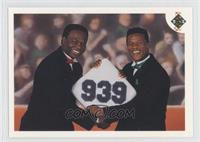 Stolen Base Leaders - Lou Brock, Rickey Henderson (No Date On Front)