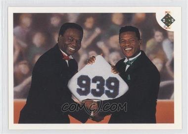 1991 Upper Deck - [Base] #636.2 - Stolen Base Leaders - Lou Brock, Rickey Henderson (No Date On Front)