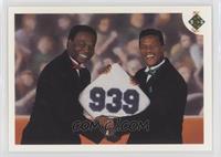 Stolen Base Leaders - Lou Brock, Rickey Henderson (No Date On Front)