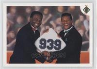 Stolen Base Leaders - Lou Brock, Rickey Henderson (No Date On Front)