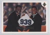 Stolen Base Leaders - Lou Brock, Rickey Henderson (No Date On Front)