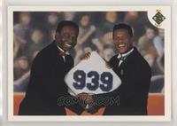 Stolen Base Leaders - Lou Brock, Rickey Henderson (No Date On Front)