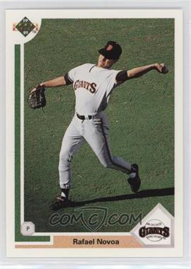 1991 Upper Deck - [Base] #674 - Rafael Novoa