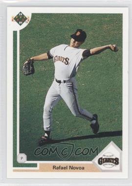 1991 Upper Deck - [Base] #674 - Rafael Novoa