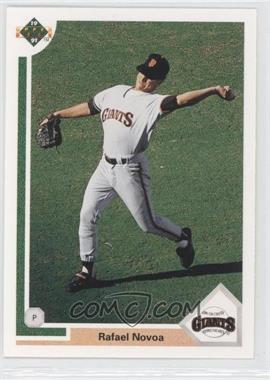 1991 Upper Deck - [Base] #674 - Rafael Novoa