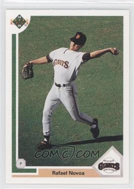 1991 Upper Deck - [Base] #674 - Rafael Novoa