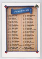 Checklist - Cards 601-700