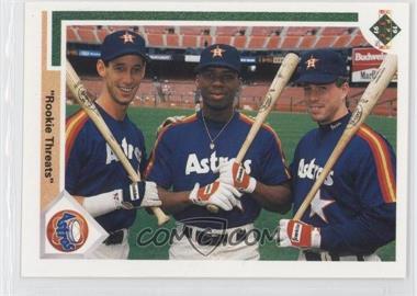1991 Upper Deck - [Base] #702 - Rookie Threats (Luis Gonzalez, Karl "Tuffy" Rhodes, Jeff Bagwell)