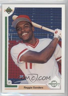 1991 Upper Deck - [Base] #71 - Top Prospect - Reggie Sanders