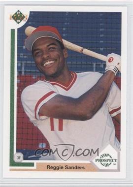 1991 Upper Deck - [Base] #71 - Top Prospect - Reggie Sanders