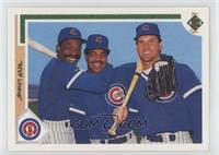 MVP Lineup (Andre Dawson, George Bell, Ryne Sandberg) [EX to NM]