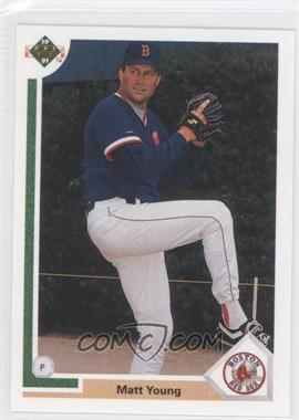 1991 Upper Deck - [Base] #740 - Matt Young