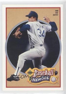 1991 Upper Deck - Baseball Heroes Nolan Ryan #16 - Nolan Ryan