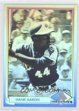 1991 Upper Deck - Heroes of Baseball Hologram #HH1 - Hank Aaron