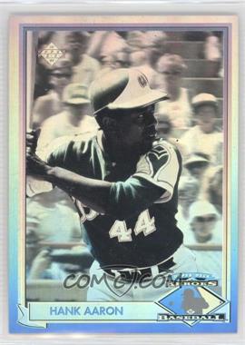 1991 Upper Deck - Heroes of Baseball Hologram #HH1 - Hank Aaron [EX to NM]