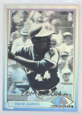 1991 Upper Deck - Heroes of Baseball Hologram #HH1 - Hank Aaron [EX to NM]