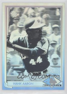 1991 Upper Deck - Heroes of Baseball Hologram #HH1 - Hank Aaron [EX to NM]