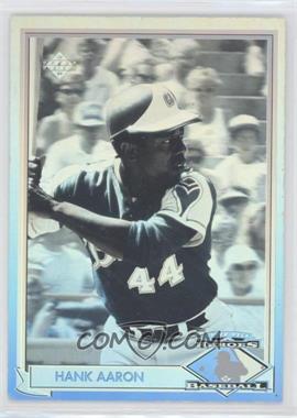 1991 Upper Deck - Heroes of Baseball Hologram #HH1 - Hank Aaron