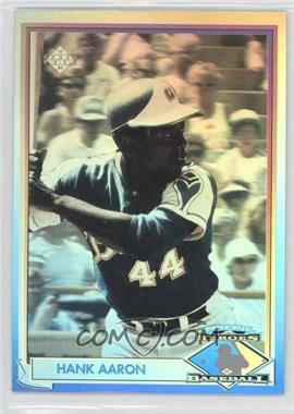 1991 Upper Deck - Heroes of Baseball Hologram #HH1 - Hank Aaron