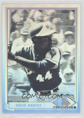 1991 Upper Deck - Heroes of Baseball Hologram #HH1 - Hank Aaron [EX to NM]