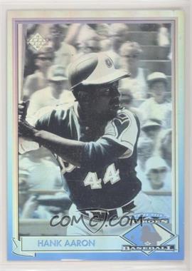 1991 Upper Deck - Heroes of Baseball Hologram #HH1 - Hank Aaron [EX to NM]