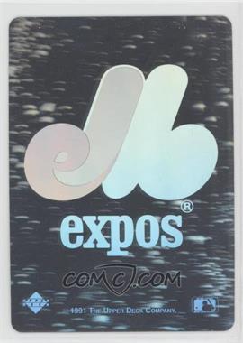 1991 Upper Deck - Team Logo Hologram Inserts #_MOEX - Montreal Expos