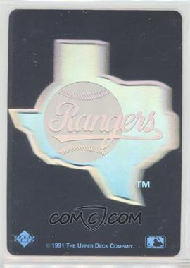 1991 Upper Deck - Team Logo Hologram Inserts #_TERA - Texas Rangers