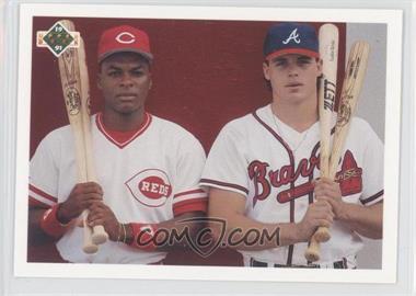 1991 Upper Deck Final Edition - Box Set [Base] #1F - Reggie Sanders, Ryan Klesko