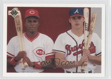 1991 Upper Deck Final Edition - Box Set [Base] #1F - Reggie Sanders, Ryan Klesko