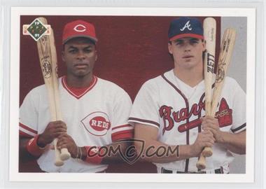 1991 Upper Deck Final Edition - Box Set [Base] #1F - Reggie Sanders, Ryan Klesko