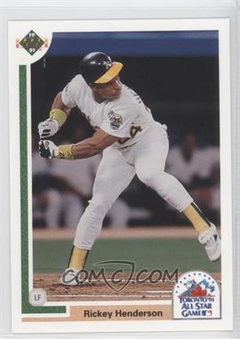 1991 Upper Deck Final Edition - Box Set [Base] #86F - Rickey Henderson